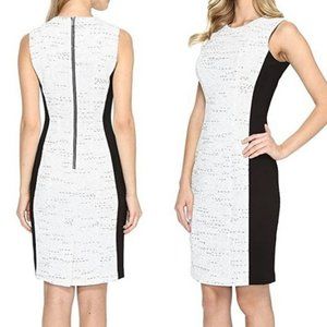 NWOT Calvin Klein Sheath Dress Sleeveless Size 16